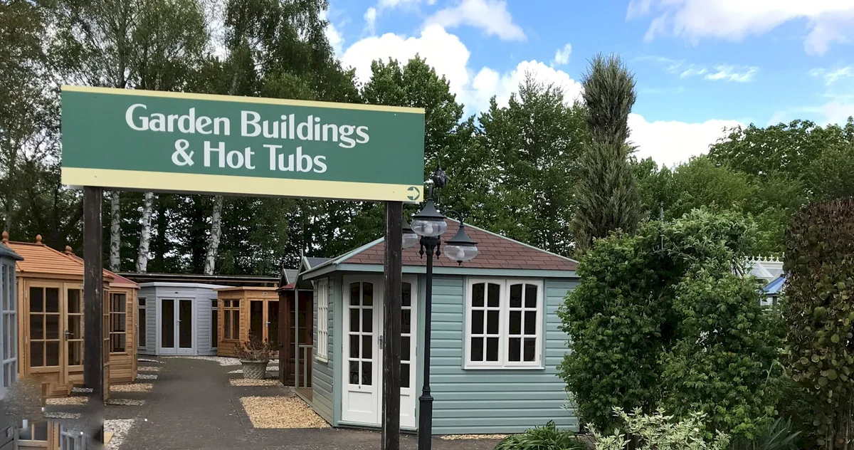 Greens Garden Buildings Show Site Display