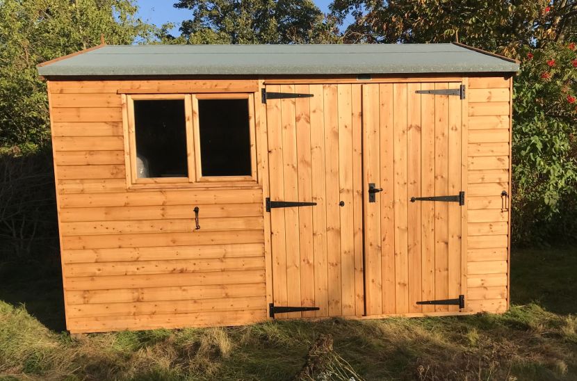 Double door and mortice lock and door handle