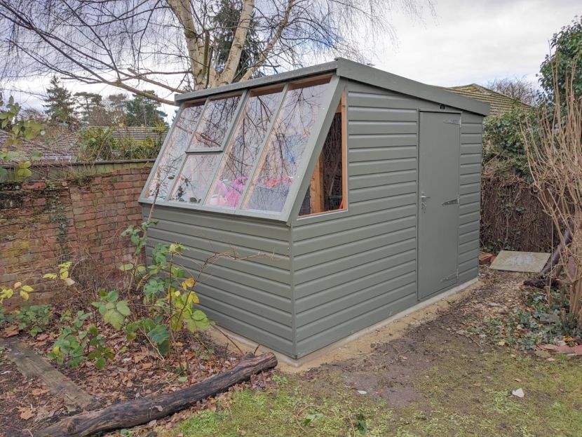 8ft x 10ft (2.4m x 3m) in Green